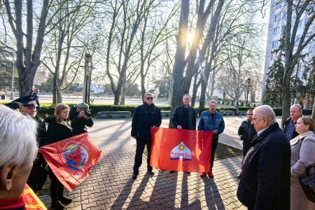 В Севастополе почтили память И.В. Сталина