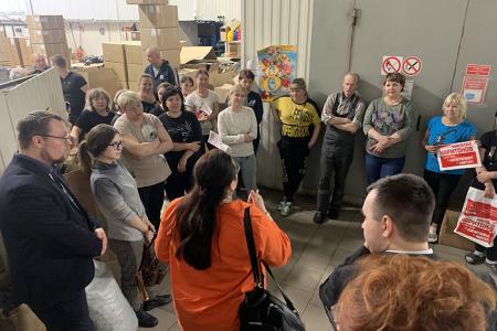 Доверенные лица Николая Харитонова провели рабочий день в Кинешме