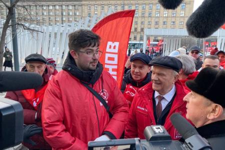 Николай Харитонов на улицах Москвы!