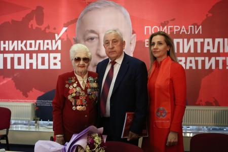 Н.М. Харитонов встретился с участницами ВЖС - «Надежда России» и представительницами женских организаций