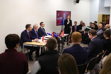 Н.М. Харитонов встретился со студенческими профсоюзами