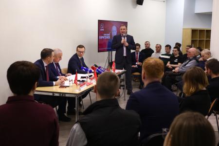 Н.М. Харитонов встретился со студенческими профсоюзами