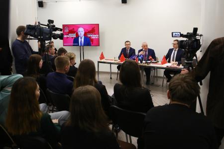 Н.М. Харитонов встретился со студенческими профсоюзами