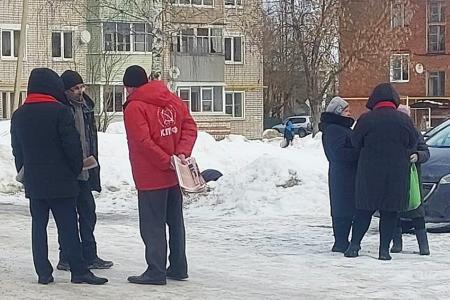 Выезд доверенных лиц Николая Харитонова в Кинешемский район Ивановской области