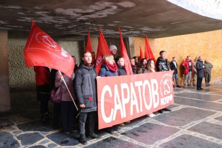 Ольга Алимова об участии саратовских коммунистов в рабочем визите Николая Харитонова в Волгоград