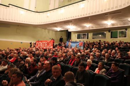 Ольга Алимова об участии саратовских коммунистов в рабочем визите Николая Харитонова в Волгоград