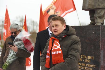 Коммунисты Нижегородской области почтили память Генералиссимуса Победы Иосифа Сталина