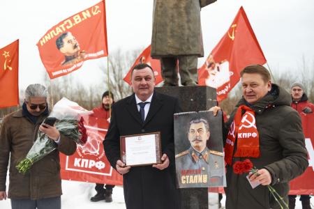 Коммунисты Нижегородской области почтили память Генералиссимуса Победы Иосифа Сталина