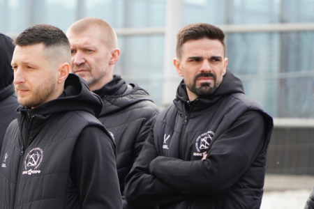 Игроки и тренеры МФК КПРФ почтили память жертв теракта в "Крокусе"