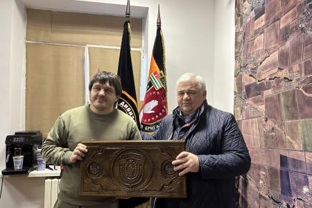 Делегация во главе с К.К. Тайсаевым работает в Донецкой Народной Республике
