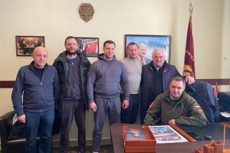 Делегация КПРФ во главе с К.К. Тайсаевым продолжила работу в Донецкой Народной Республике