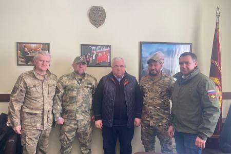Делегация КПРФ во главе с К.К. Тайсаевым продолжила работу в Донецкой Народной Республике