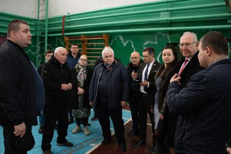 Делегация КПРФ во главе с К.К. Тайсаевым продолжила работу в Донецкой Народной Республике