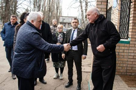 Делегация КПРФ во главе с К.К. Тайсаевым продолжила работу в Донецкой Народной Республике