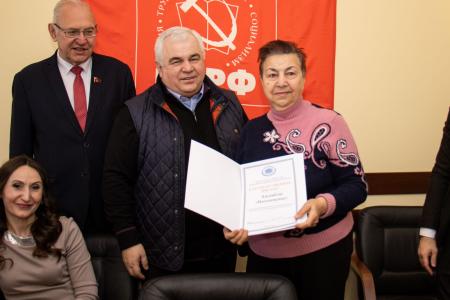 Делегация КПРФ во главе с К.К. Тайсаевым продолжила работу в Донецкой Народной Республике
