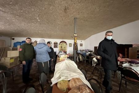 Делегация КПРФ во главе с К.К. Тайсаевым работает в Луганской Народной Республике