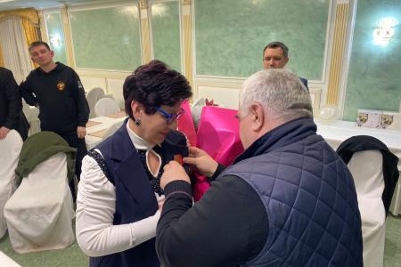 Делегация КПРФ во главе с К.К. Тайсаевым работает в Луганской Народной Республике