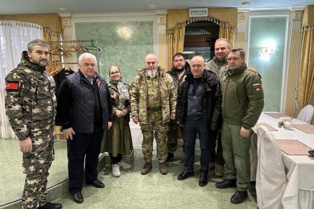 Делегация КПРФ во главе с К.К. Тайсаевым продолжает работу в Луганской Народной Республике