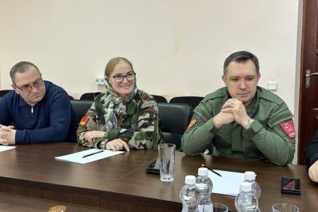 Делегация КПРФ во главе с К.К. Тайсаевым продолжает работу в Луганской Народной Республике
