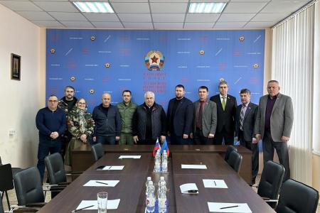 Делегация КПРФ во главе с К.К. Тайсаевым продолжает работу в Луганской Народной Республике