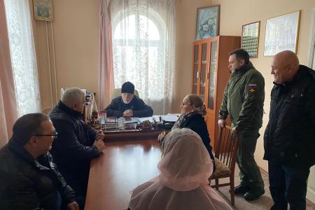 Делегация КПРФ во главе с К.К. Тайсаевым продолжает работу в Луганской Народной Республике