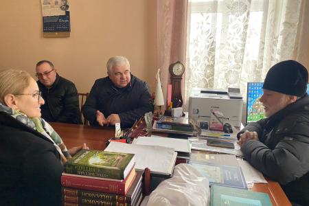 Делегация КПРФ во главе с К.К. Тайсаевым продолжает работу в Луганской Народной Республике