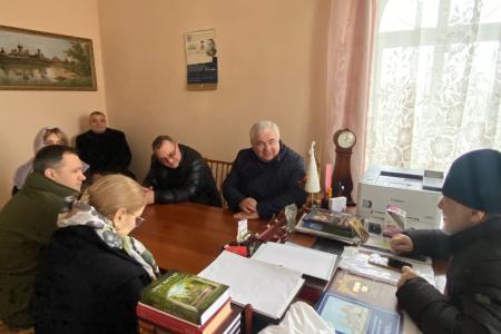 Делегация КПРФ во главе с К.К. Тайсаевым продолжает работу в Луганской Народной Республике