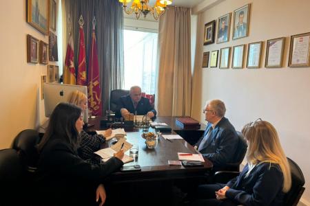К.К. Тайсаев провёл встречу с советником ректора МГИМО по педагогическому образованию