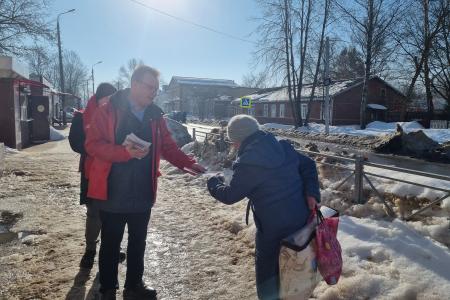 Тверской областной комсомол ведет активную агитацию за Н.М. Харитонова