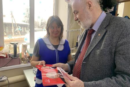 Доверенные лица кандидата в Президенты Николая Харитонова провели серию встреч с жителями Лухского района Ивановской области