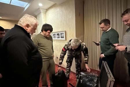 Делегация КПРФ во главе с К.К. Тайсаевым продолжила работу в Донецкой Народной Республике