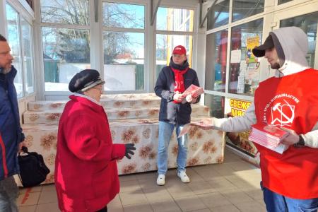 Тверской областной комсомол ведет активную агитацию за Н.М. Харитонова
