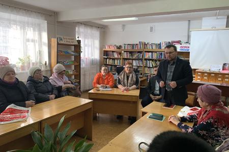 Доверенные лица Николая Харитонова провели рабочий день в Кинешме