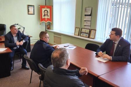Олег Лебедев провёл приёмы и встречи в Вологодской, Тверской и Новгородской областях