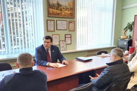 Олег Лебедев провёл приёмы и встречи в Вологодской, Тверской и Новгородской областях