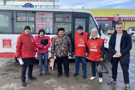 Агитационные десанты в Тюменской области
