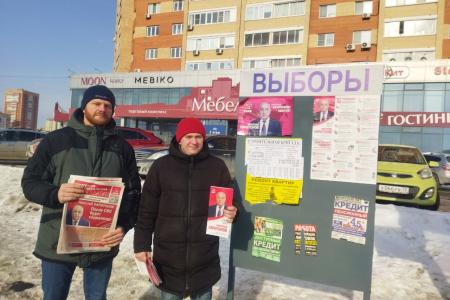 Агитационные десанты в Тюменской области