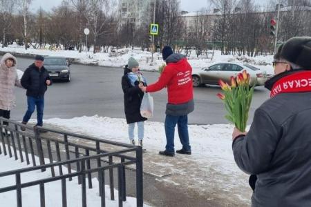 Марий Эл. Автопробег в Йошкар-Оле в честь 8 Марта