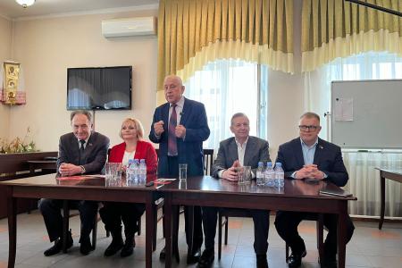 Кандидат в Президенты РФ от КПРФ Николай Харитонов посетил ЗАО «Щёлковохлеб» в Подмосковье