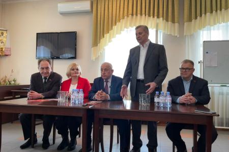 Кандидат в Президенты РФ от КПРФ Николай Харитонов посетил ЗАО «Щёлковохлеб» в Подмосковье