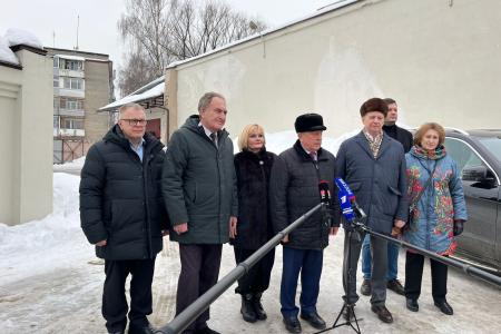 Кандидат в Президенты РФ от КПРФ Николай Харитонов посетил ЗАО «Щёлковохлеб» в Подмосковье