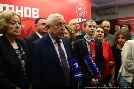 Состоялась встреча Н.М. Харитонова с представителями организации «Русский Лад» и деятелями культуры