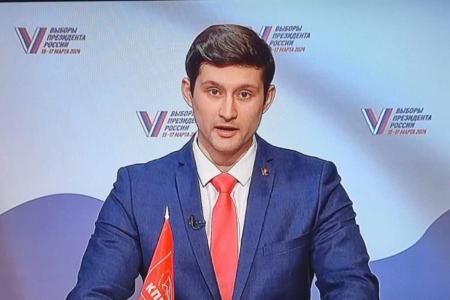 Комсомольцы активно представляют кандидата в президенты от КПРФ Николая Харитонова на дебатах