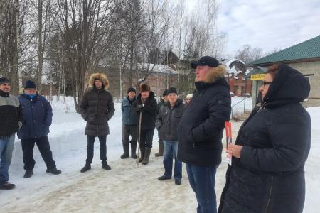 Жители Заволжского района Ивановской области встретились с доверенными лицами Николая Харитонова