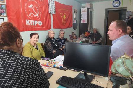 Жители Заволжского района Ивановской области встретились с доверенными лицами Николая Харитонова