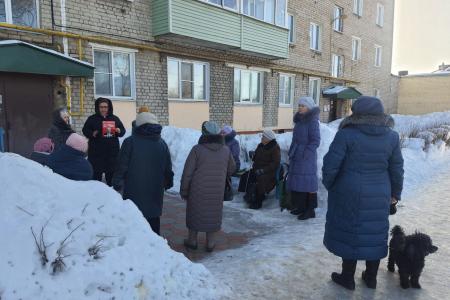 Жители Заволжского района Ивановской области встретились с доверенными лицами Николая Харитонова