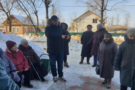 Жители Заволжского района Ивановской области встретились с доверенными лицами Николая Харитонова
