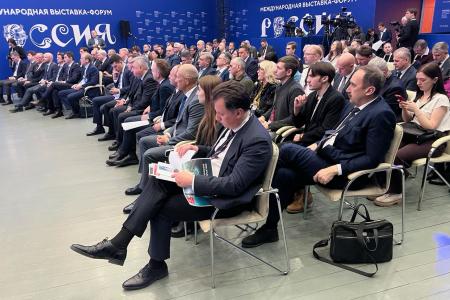 В.И. Кашин выступил на панельной сессии на Дне рыбной промышленности в рамках выставки-форума «Россия»