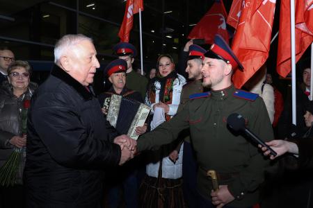 Н.М. Харитонов прибыл в Волгоград