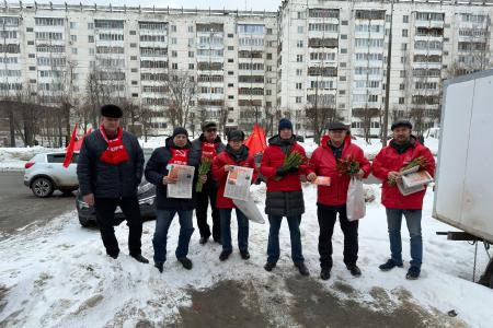 Марий Эл. Автопробег в Йошкар-Оле в честь 8 Марта